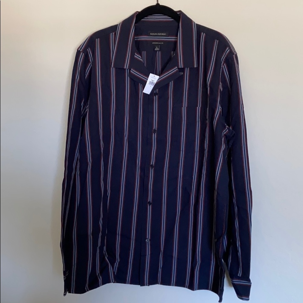 NWT Banana Republic Button Down Dress Shirt